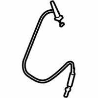 OEM BMW X6 Bowden Cable, Outside Door Handle, Rear - 51-22-7-319-339