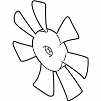OEM 2002 Chrysler Sebring Fan-Condenser - MR500566