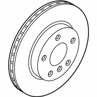 OEM BMW X2 BRAKE DISC, LIGHTWEIGHT, VEN - 34-10-6-884-001