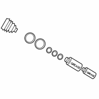 OEM Kia Sedona Boot Set-Out Joint - 495944D050