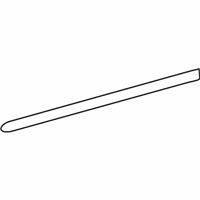 OEM 2005 Mercury Sable Body Side Molding - 2F1Z-5420939-PTM