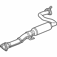 OEM 1994 Acura Integra Pipe B, Exhaust - 18220-ST7-A43