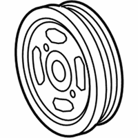 OEM Lexus Pulley Assy, Crankshaft - 13470-36040