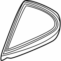 OEM 2018 Toyota Camry Glass Weatherstrip - 68188-06160