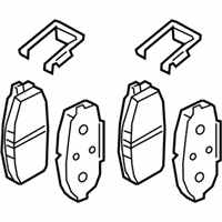 OEM 2019 Kia K900 Pad Kit-Front Disc B - 58101J6A20