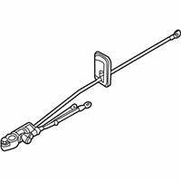 OEM 2000 BMW 323i Plus Pole Battery Cable - 61-12-8-373-945