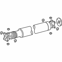 OEM 2020 Toyota Tundra Drive Shaft Assembly - 37100-0C106