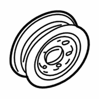 OEM 2000 Lincoln LS Pulley - 2W4Z-6312-AA