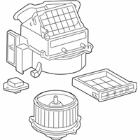 OEM Toyota Celica Blower Assembly - 87130-20660