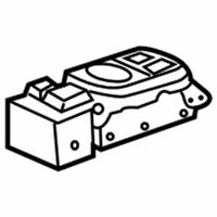 OEM 2008 Acura TSX Switch Assembly, Rear Power Window - 35770-SEC-A01