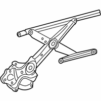 OEM 2013 Toyota Highlander Window Regulator - 69801-0E051