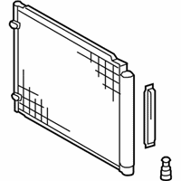 OEM Lexus RX350 CONDENSER Assembly - 88460-0E020