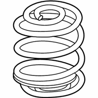 OEM 2014 Chevrolet Captiva Sport Coil Spring - 20968191