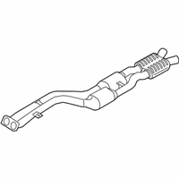 OEM 2022 BMW X4 RP-CATALYTIC CONVERTERS WITH - 18-30-8-093-528