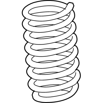 OEM 2021 BMW 840i Gran Coupe Coil Springs - 31336891959