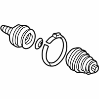 OEM 2005 Honda Civic BOOT SET, OUTBOARD - 44018-S5A-J04