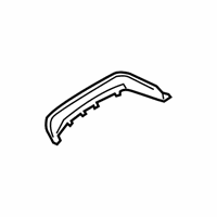 OEM 2022 Ford Explorer Upper Weatherstrip - LB5Z-7821452-B