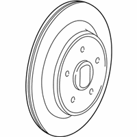 OEM 2003 Dodge Durango Brake Rotor - 52010415AA