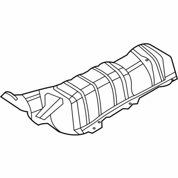 OEM 2021 Nissan Sentra Heat Insulator Assy-Front Floor - 74750-6LH0A