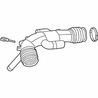 OEM 2020 Jeep Wrangler Air Cleaner Hose - 68310338AC