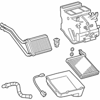 OEM 2012 Toyota Yaris Evaporator Assembly - 87050-52280