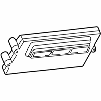 OEM Dodge B250 Engine Controller Module - R4886671