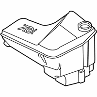 OEM 2006 BMW X5 Washer Fluid Reservoir - 61-66-8-252-722