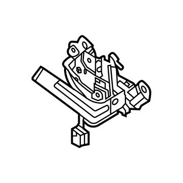 OEM Nissan Frontier MALE ASSY-HOOD LOCK - 65601-9BU0A