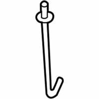 OEM Mercury Battery Holder Bolt - 6E5Z-10756-A