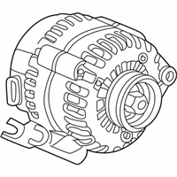 OEM 2005 Pontiac Aztek Alternator - 15875999