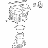 OEM 2020 Lexus LS500h Blower Assembly - 87130-50150