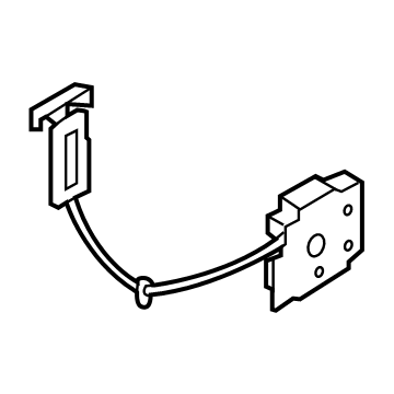 OEM Nissan Versa Lock Assembly-Trunk Lid - 84630-3RA0A