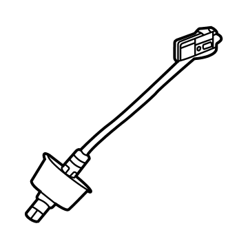 OEM 2020 Chevrolet Corvette Lower Oxygen Sensor - 12670254