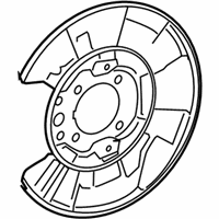 OEM 2010 Lexus LS460 Plate Sub-Assy, Parking Brake, RH - 46503-50050