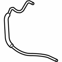 OEM 2009 Hyundai Accent Hose-Radiator Reservoir - 25443-1E100