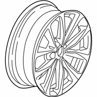 OEM 2020 BMW X3 Light Alloy Disc Wheel Reflexsilber - 36-11-6-880-047