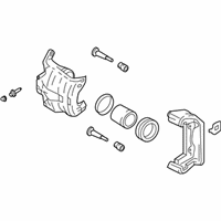 OEM 2004 Nissan 350Z CALIPER Assembly-Front RH, W/O Pads Or SHIMS - 41001-AM800