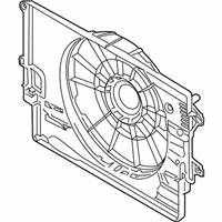 OEM Hyundai SHROUD-Radiator - 25350-J9000