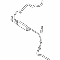 OEM Nissan Oil Cooler Assembly - Power Steering - 49790-EZ50D