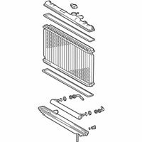 OEM Lexus RX300 Radiator Replacement - 16400-20130