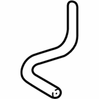 OEM 2002 Lexus RX300 Hose, Reserve Tank - 16472-20060