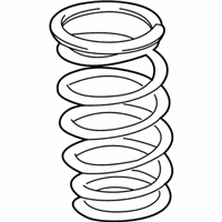 OEM 1994 Acura NSX Spring, Front - 51401-SL0-981