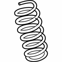 OEM 2009 Hyundai Elantra Spring-Rear - 55350-2L320