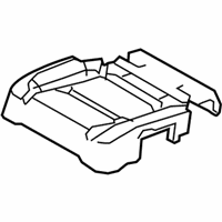 OEM 2013 Lincoln MKT Seat Cushion Pad - AE9Z-7463840-E