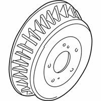 OEM 1999 Nissan Quest Drum-Brake, Rear - 43206-7B000