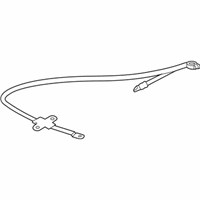 OEM BMW 745Li Positive Battery Cable - 61-12-6-904-905