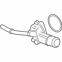 OEM 2017 Ford C-Max Water Pump Assembly - DS7Z-8501-C