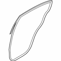 OEM 2008 Kia Rio5 WEATHERSTRIP Assembly-Rear Door Side - 831301G200