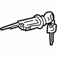 OEM Cylinder & Keys - 69057-AA010