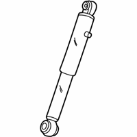 OEM 2003 Cadillac Escalade EXT Rear Shock Absorber Assembly - 15756926